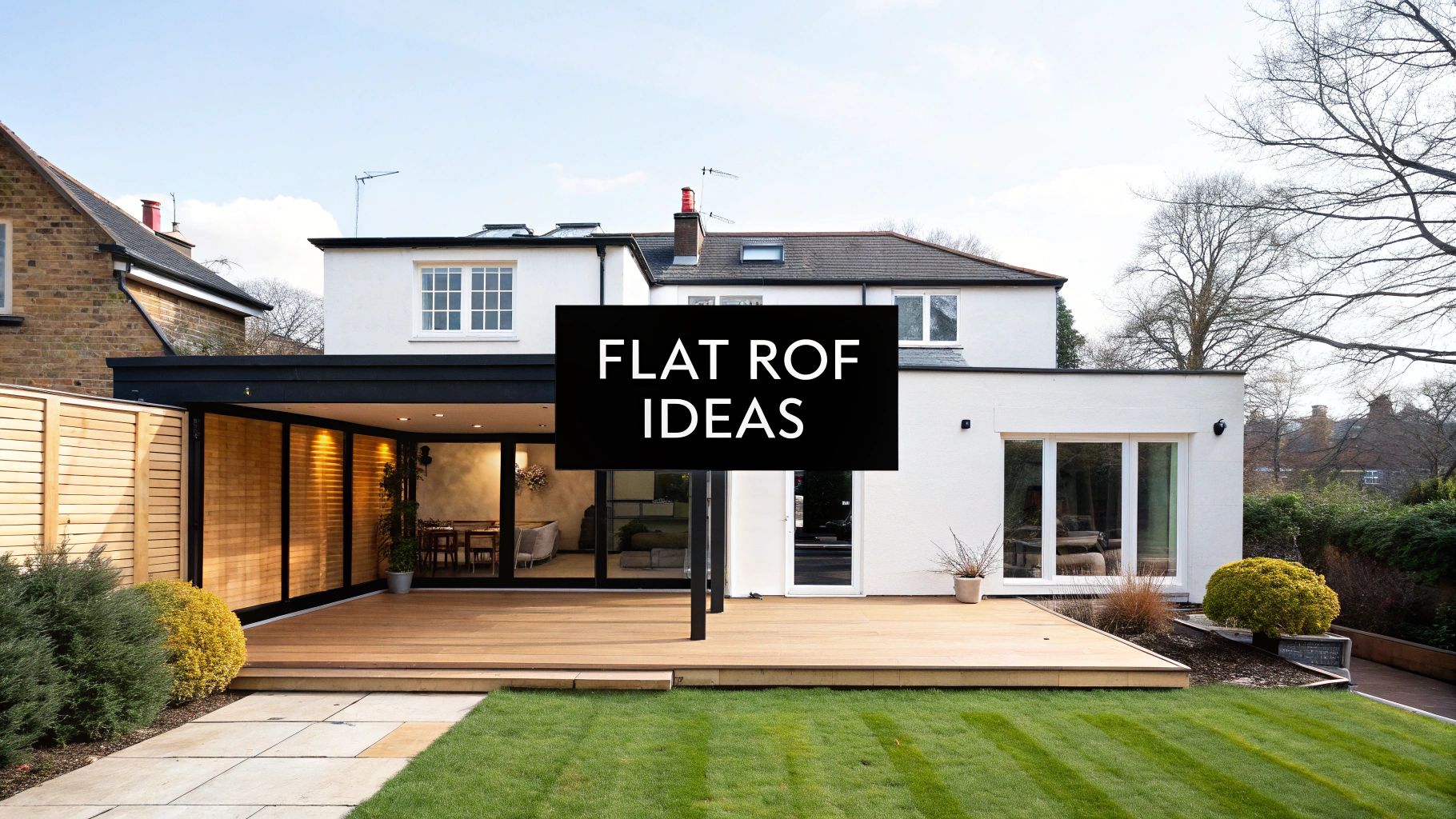 8 Sophisticated Ideas for Flat Roof Extensions in South West London