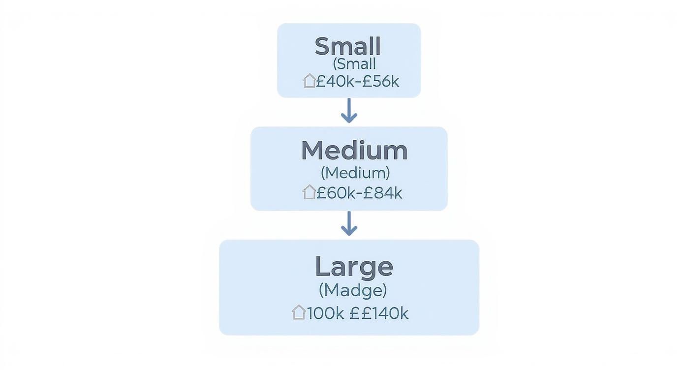 Infographic about how much does a house extension cost