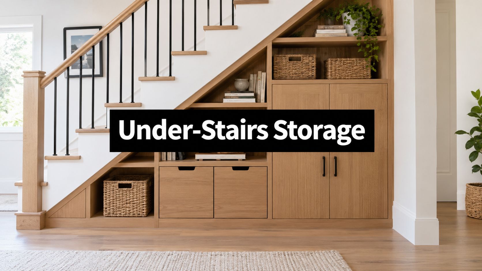 7 Bespoke Under Stairs Storage Ideas