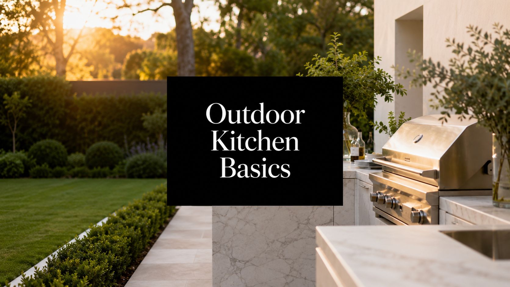 What Is Considered an Outdoor Kitchen Explained