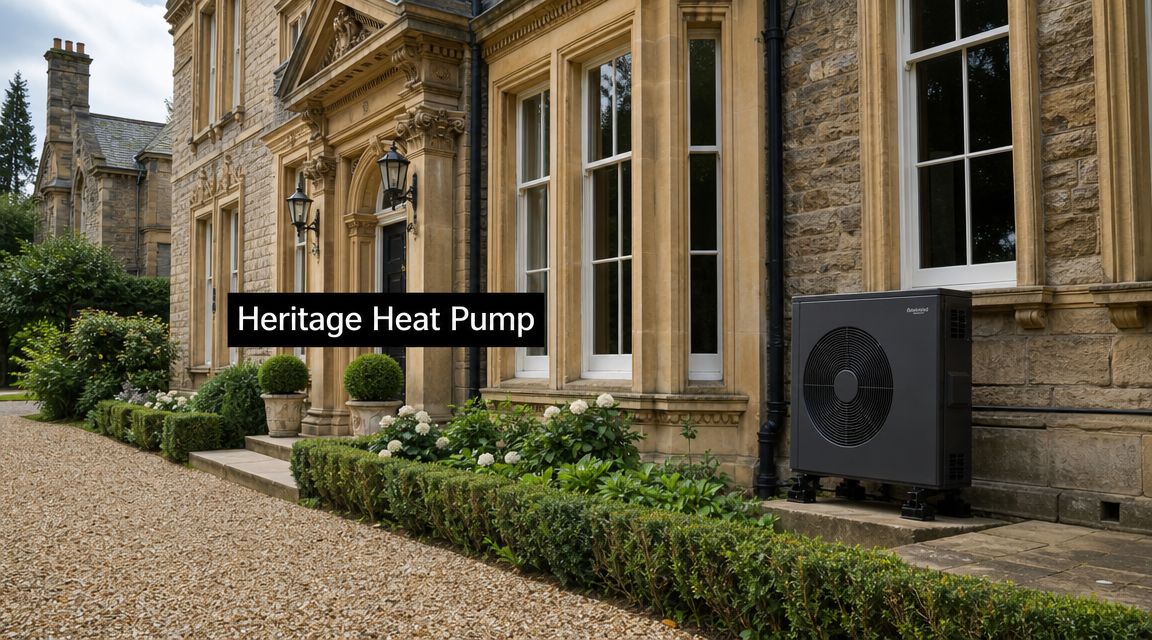 Air Source Heat Pump Installation for Heritage UK Homes