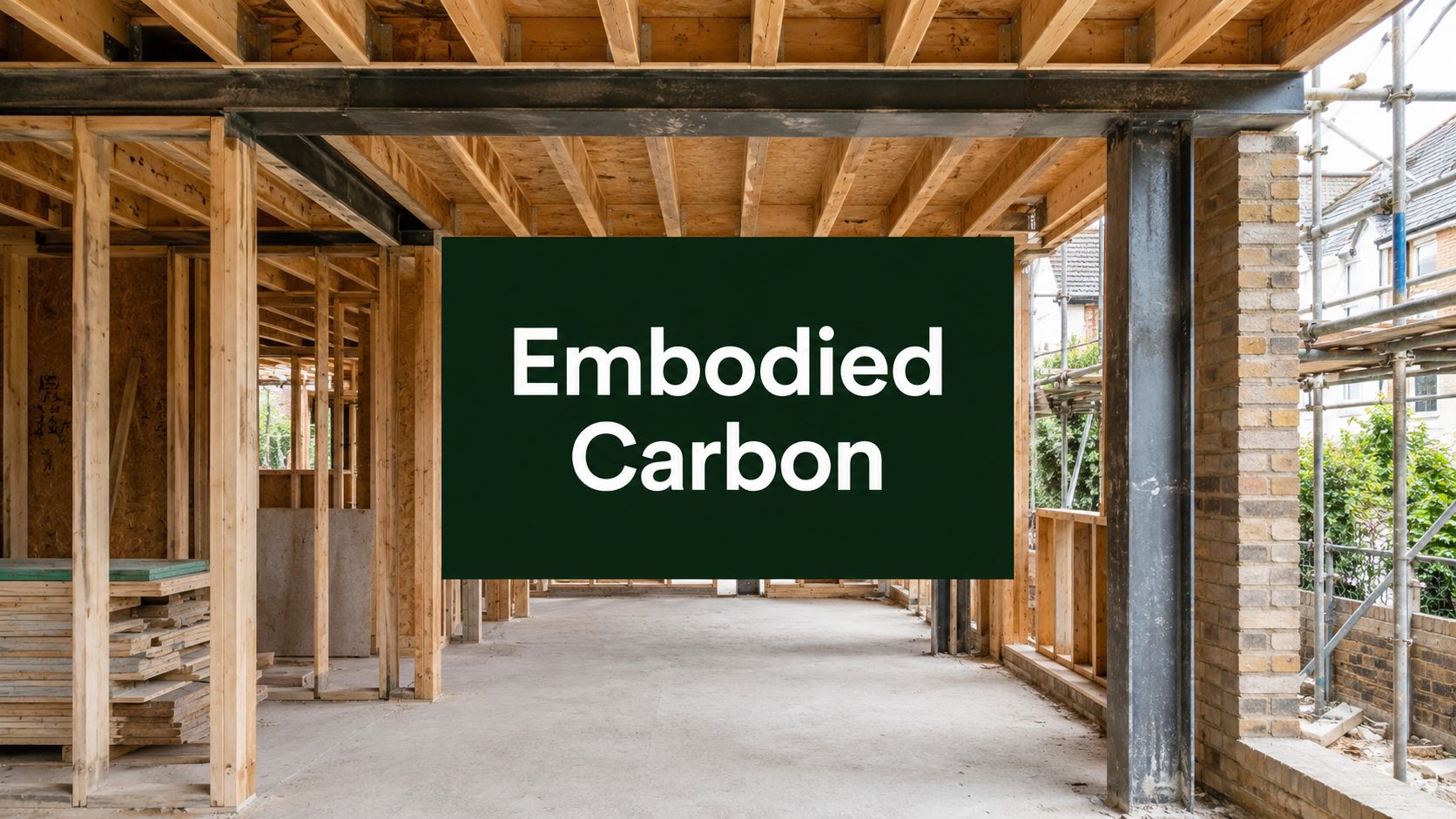 Embodied Carbon in Construction for London Homes