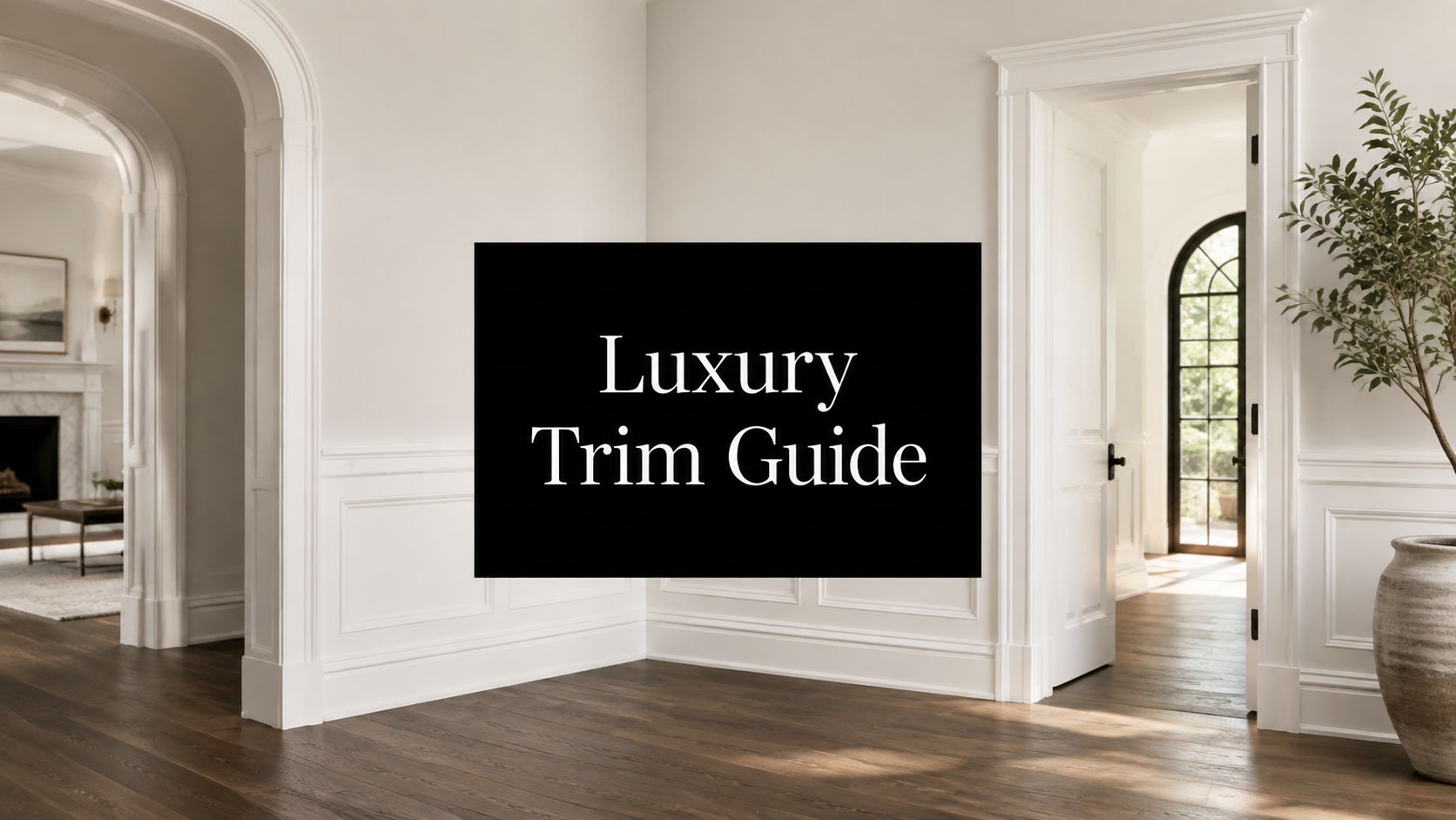 Interior Trim Carpentry Explained for Luxury Homes