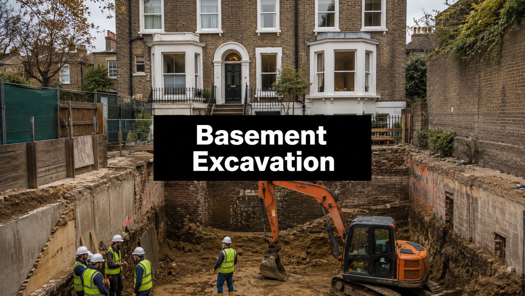 Excavation of Basement in London Homes: A Complete Guide