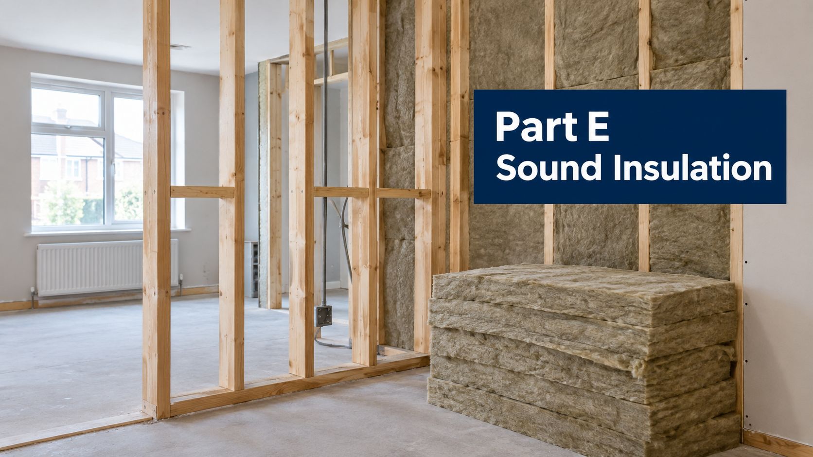 Part E Sound Insulation Explained for UK Homeowners