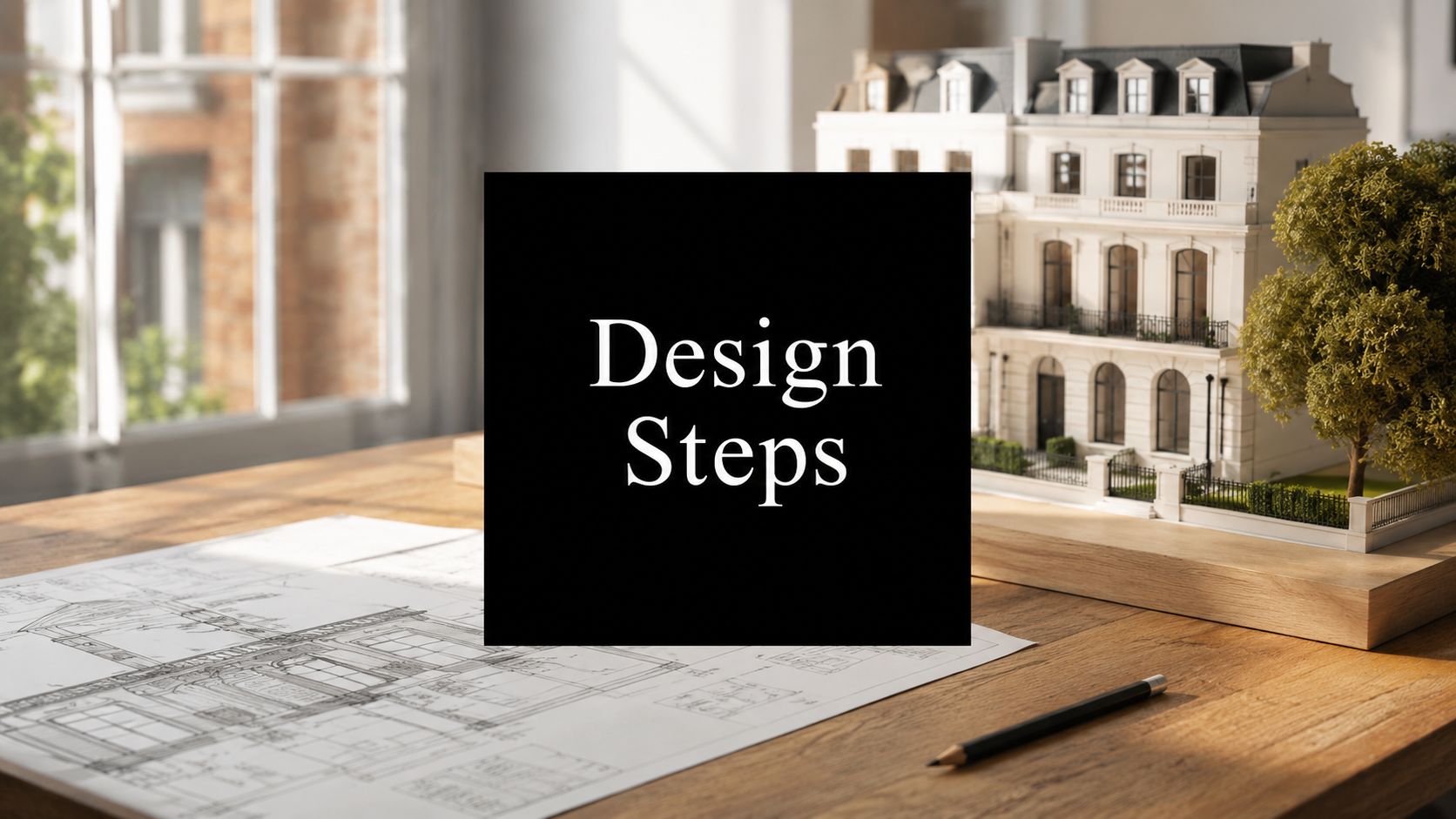 Luxury London Architectural Design Process Steps