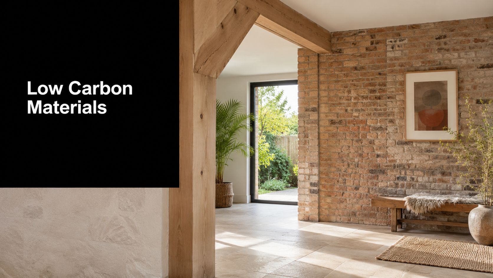 Low Embodied Carbon Materials for Your London Home