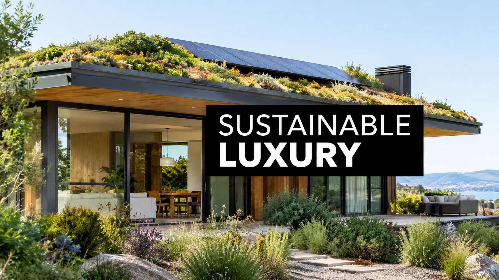 8 Sustainable Architecture Examples for Luxury Homes