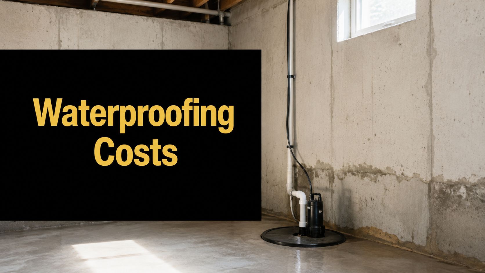 Basement Waterproofing Cost: A Complete UK Pricing Guide