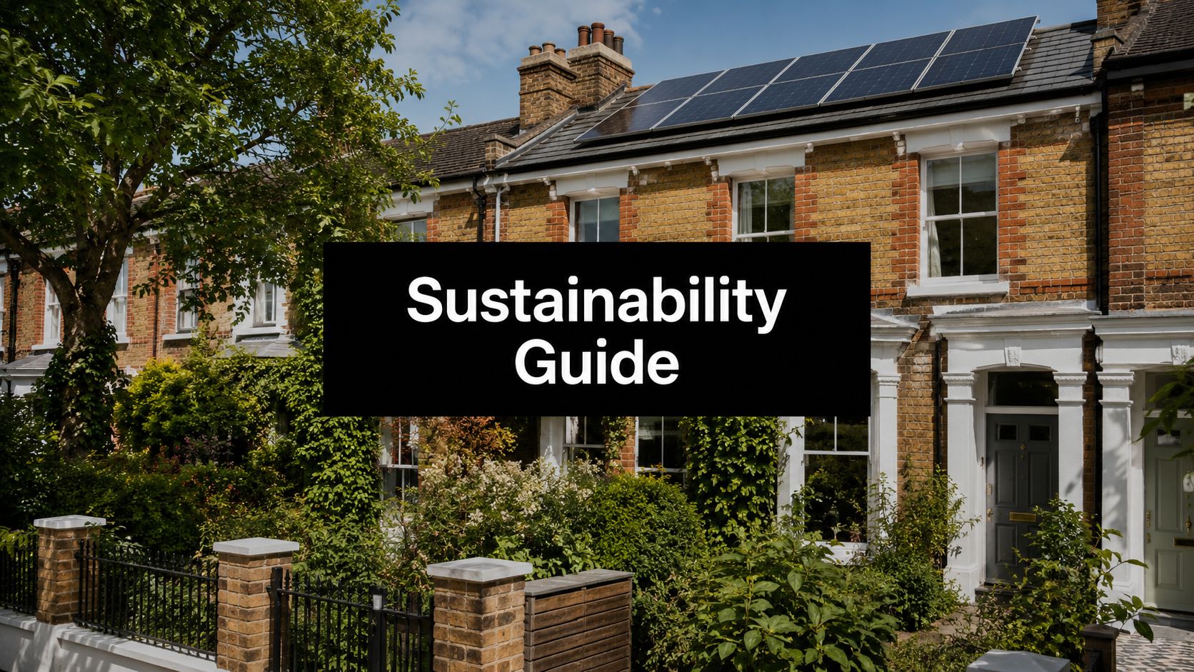 Sustainability in Property: A South West London Guide
