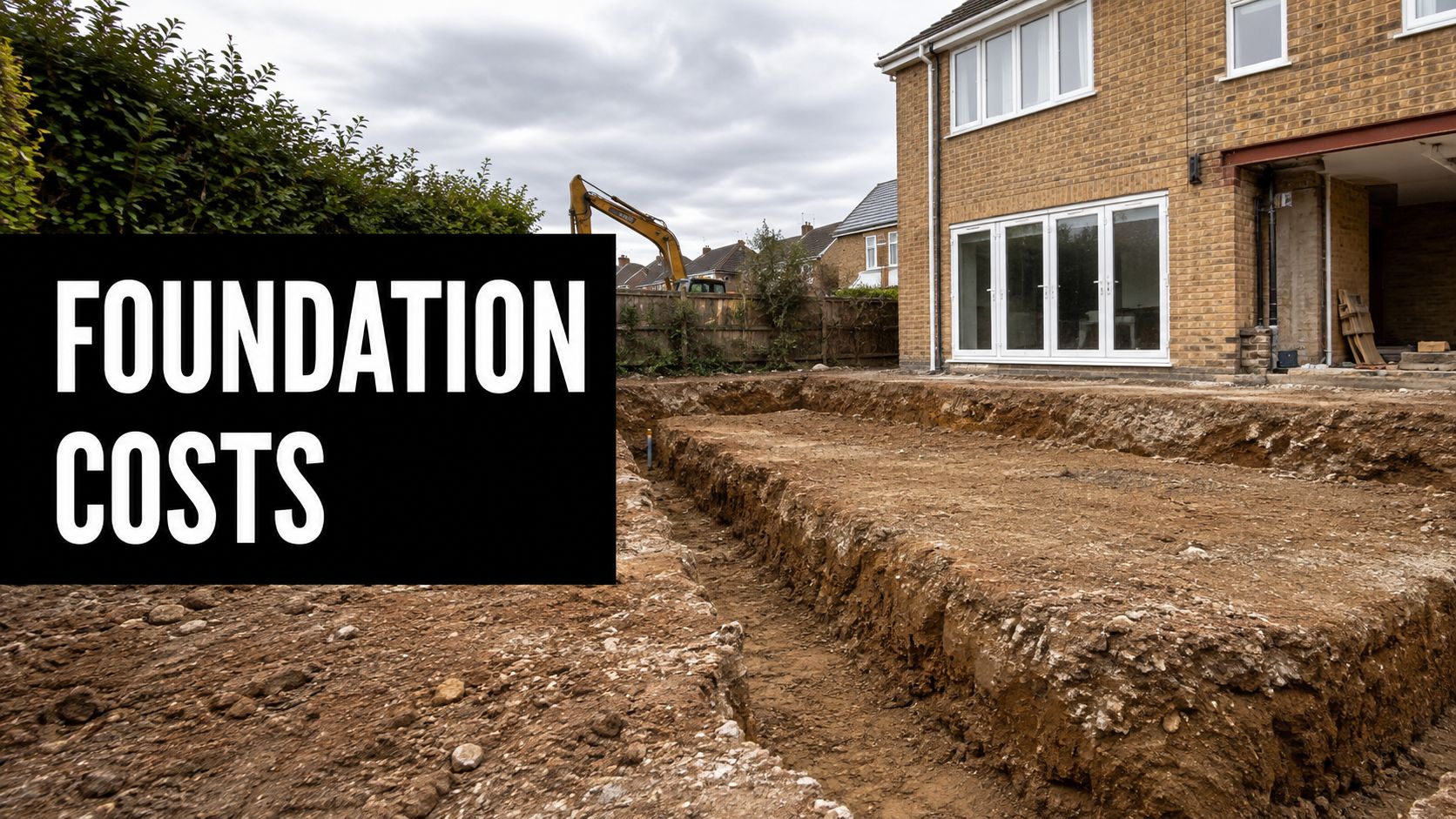Extension Foundation Costs: A 2026 UK Pricing Guide