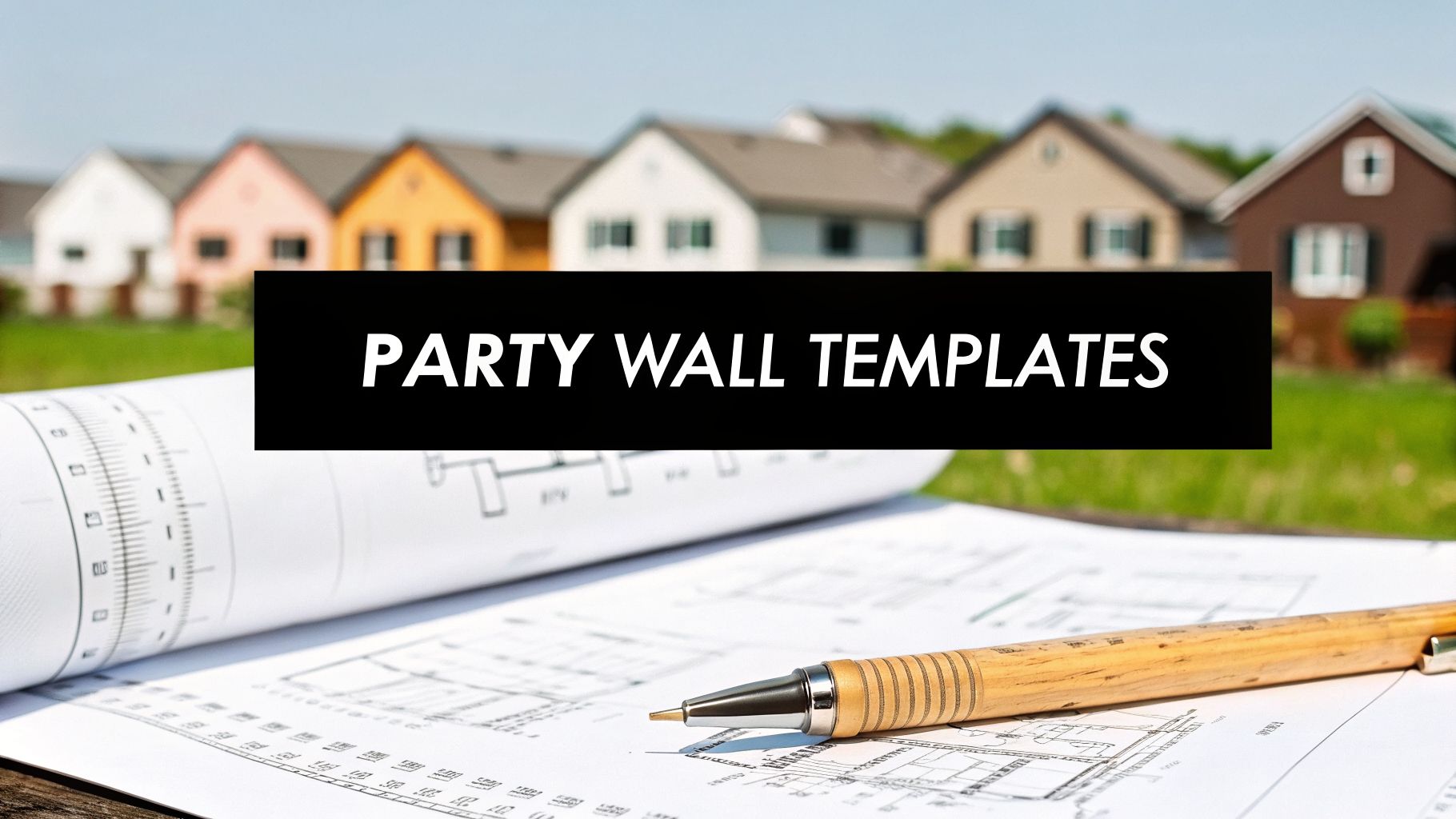 Your Guide to 12 Essential Party Wall Notice Templates [UK 2026]