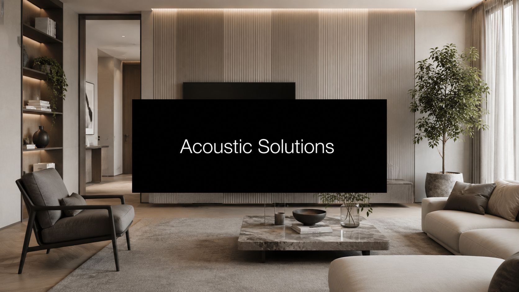 Acoustic Design Solutions for Luxury Homes