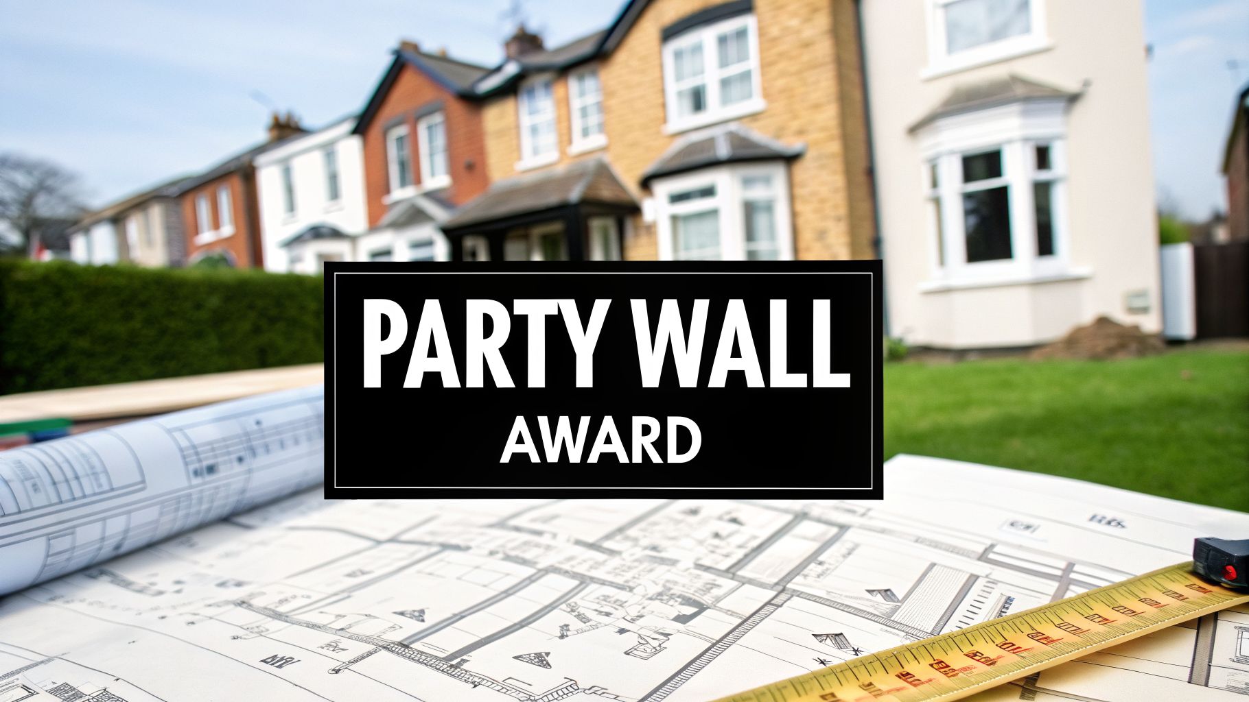 What is party wall award? Your 2026 Homeowner's Guide