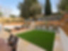 Landscaped garden background